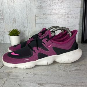 Nike Women's Purple Black Pink Athletic Shoes